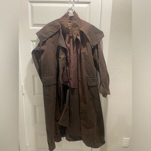 Driza Bone Australia waxed cotton unisex Riding Coat | size Large